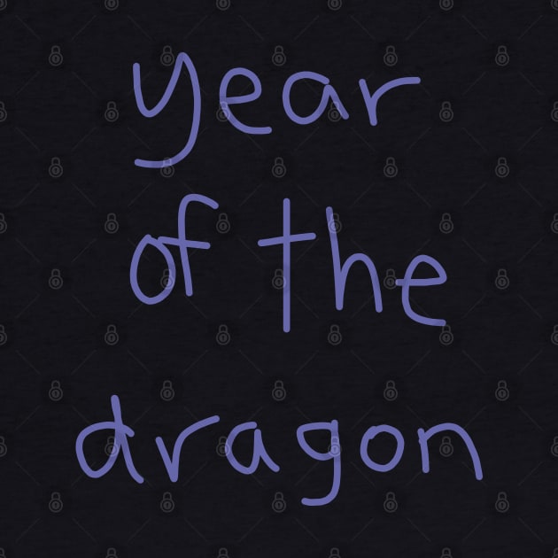 Year of the Dragon by ellenhenryart